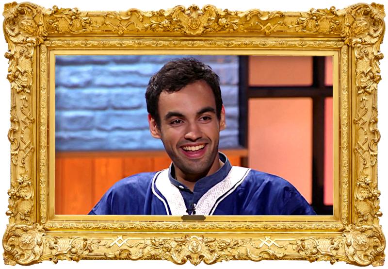 Image of Kamal Kharmach, the guest contestant in this episode. Image of Kamal Kharmach, the guest contestant in this episode.