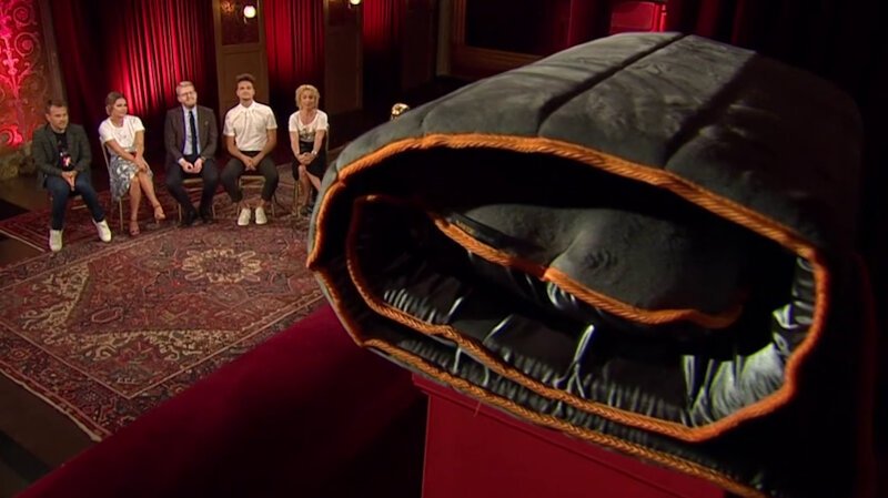 Image of the prize up for grabs in this episode: Julie Ølgaard’s massage mattress. Image of the prize up for grabs in this episode: Julie Ølgaard’s massage mattress.