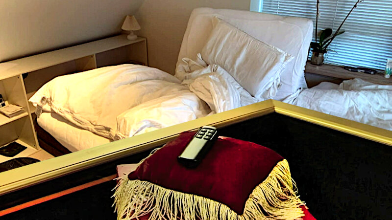 Image of the prize up for grabs in this episode: Jonas' remote control for his adjustable bed. Image of the prize up for grabs in this episode: Jonas' remote control for his adjustable bed.