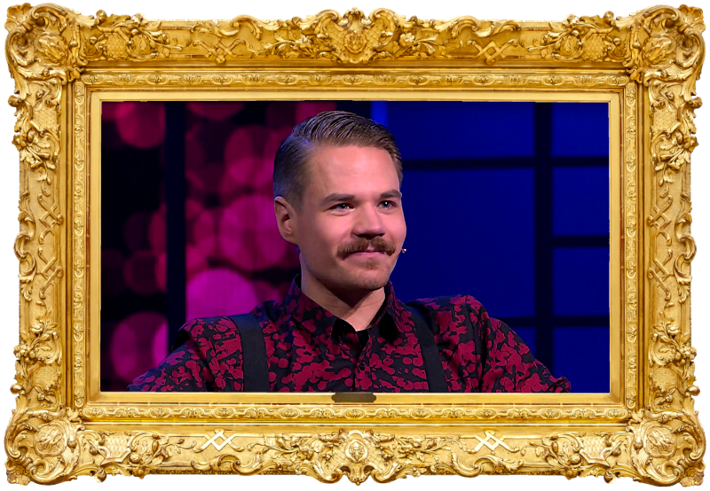 Image of Miska Haakana, the guest contestant on the episode. Image of Miska Haakana, the guest contestant on the episode.