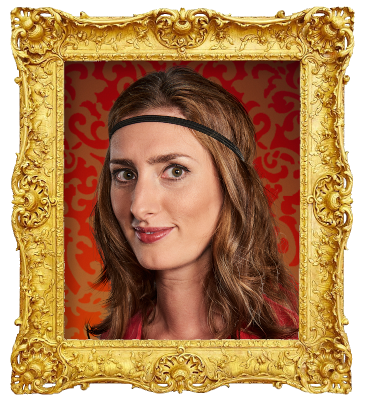 Headshot photo of Jessica Knappett surrounded with an ornate golden frame. Headshot photo of Jessica Knappett surrounded with an ornate golden frame.