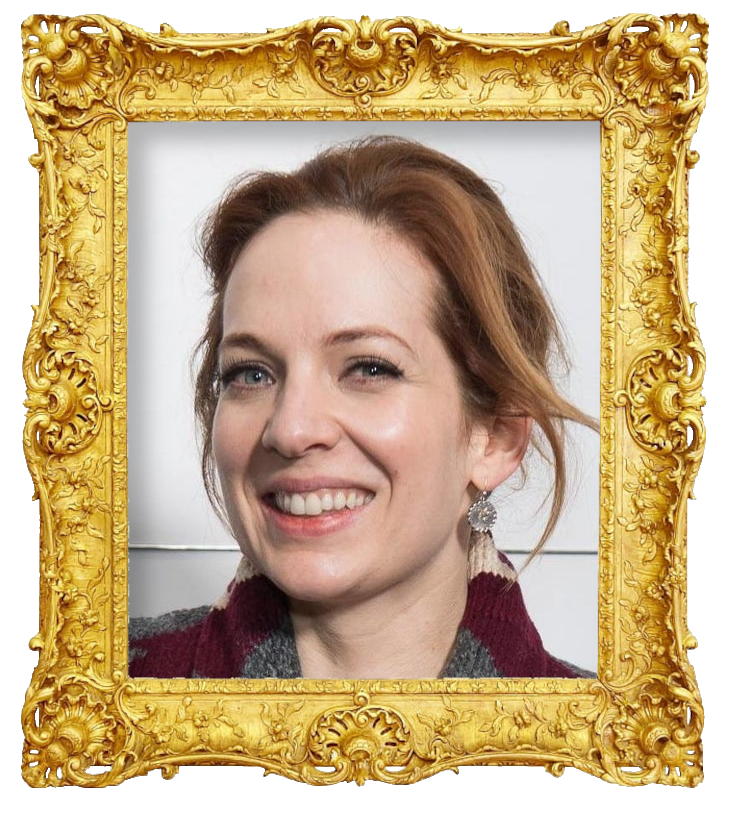 Headshot photo of Katherine Parkinson surrounded with an ornate golden frame. Headshot photo of Katherine Parkinson surrounded with an ornate golden frame.