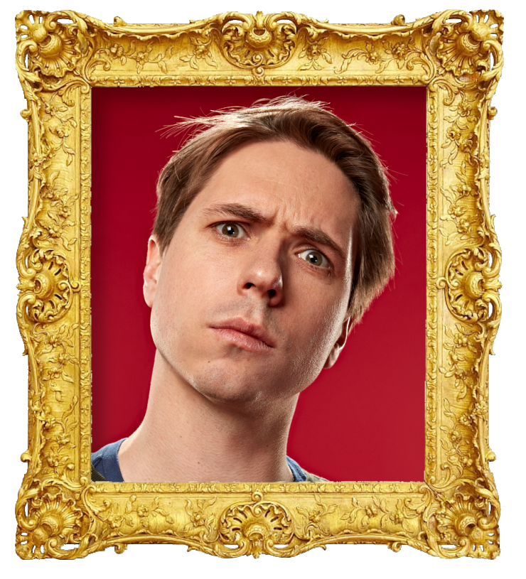 Headshot photo of Joe Thomas surrounded with an ornate golden frame. Headshot photo of Joe Thomas surrounded with an ornate golden frame.