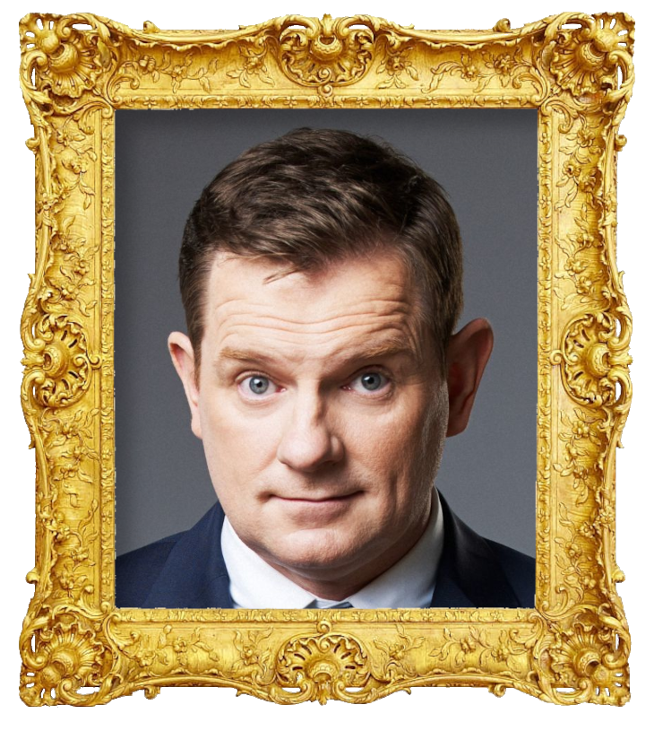 Headshot photo of Al Pitcher surrounded with an ornate golden frame. Headshot photo of Al Pitcher surrounded with an ornate golden frame.