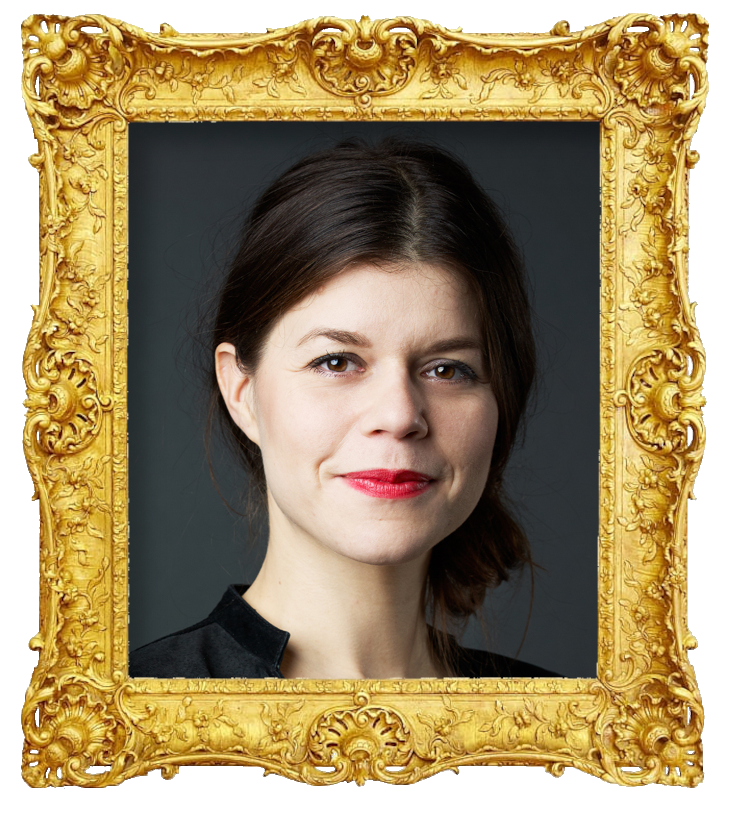 Headshot photo of Emma Molin surrounded with an ornate golden frame. Headshot photo of Emma Molin surrounded with an ornate golden frame.