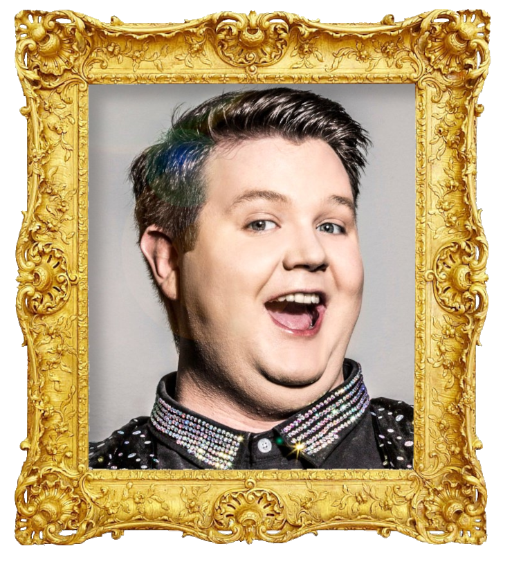 Headshot photo of Fredrik Svensson (aka Fab Freddie) surrounded with an ornate golden frame.