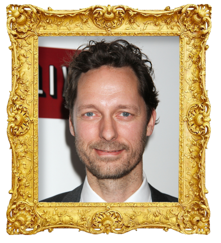 Headshot photo of Trond Fausa Aurvåg surrounded with an ornate golden frame. Headshot photo of Trond Fausa Aurvåg surrounded with an ornate golden frame.
