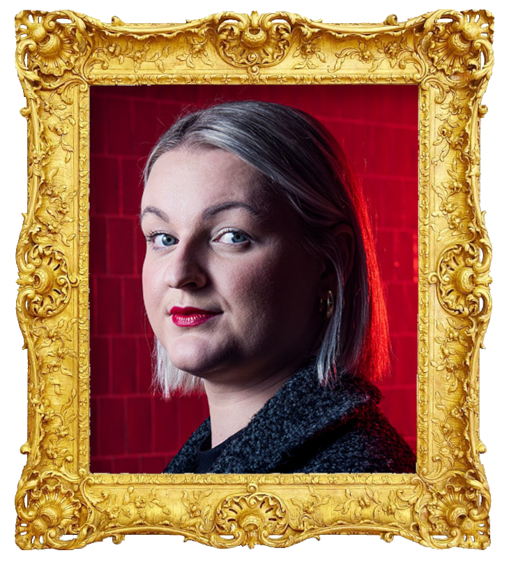 Headshot photo of Jenni Poikelus surrounded with an ornate golden frame. Headshot photo of Jenni Poikelus surrounded with an ornate golden frame.