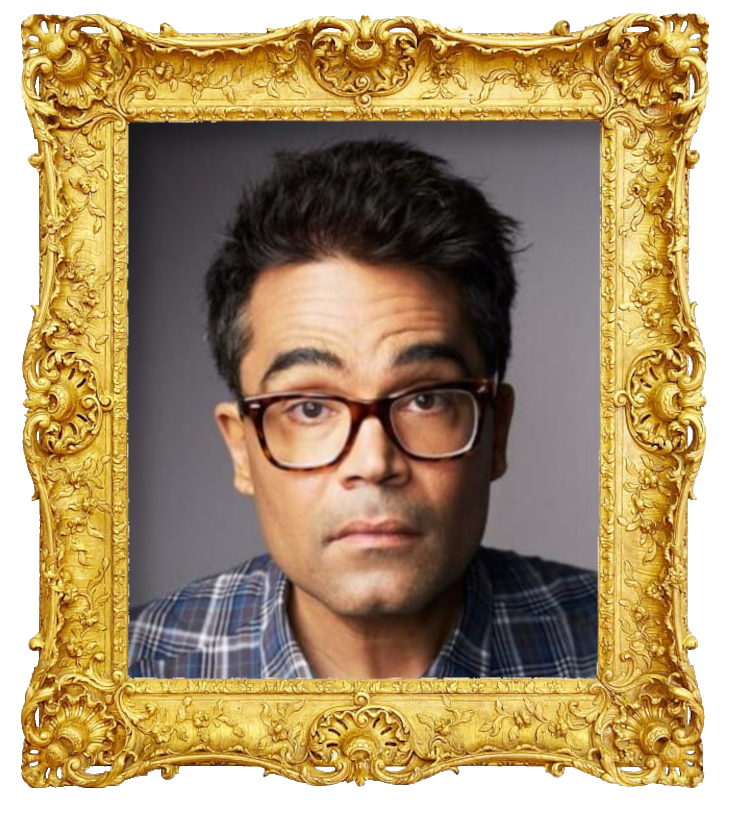Headshot photo of David Batra surrounded with an ornate golden frame. Headshot photo of David Batra surrounded with an ornate golden frame.