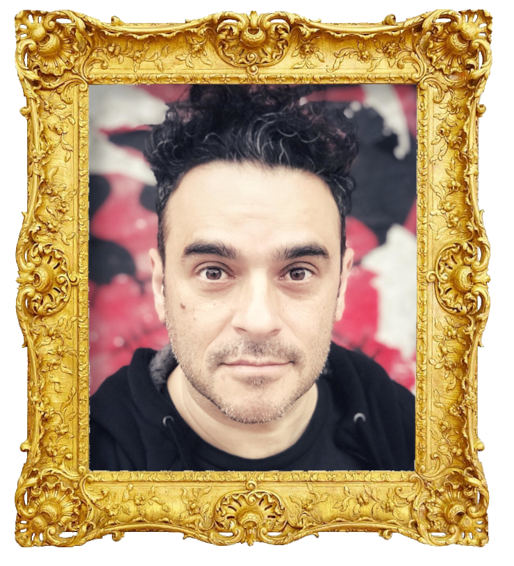 Headshot photo of Pedro Torchas surrounded with an ornate golden frame. Headshot photo of Pedro Torchas surrounded with an ornate golden frame.