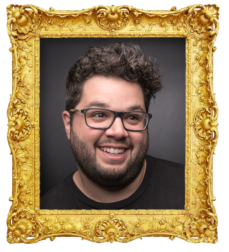 Headshot photo of Matthieu Pepper surrounded with an ornate golden frame. Headshot photo of Matthieu Pepper surrounded with an ornate golden frame.