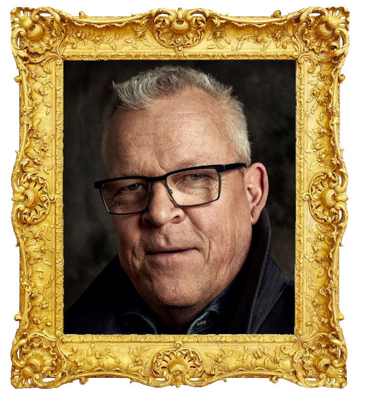 Headshot photo of Janne Andersson surrounded with an ornate golden frame. Headshot photo of Janne Andersson surrounded with an ornate golden frame.