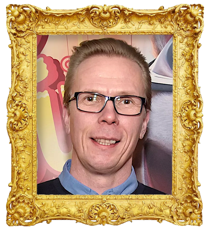 Headshot photo of Jukka Rasila surrounded with an ornate golden frame. Headshot photo of Jukka Rasila surrounded with an ornate golden frame.