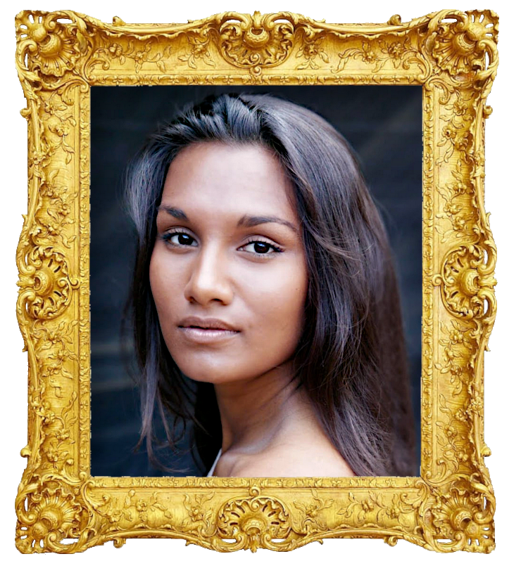 Headshot photo of Susani Mahadura surrounded with an ornate golden frame. Headshot photo of Susani Mahadura surrounded with an ornate golden frame.