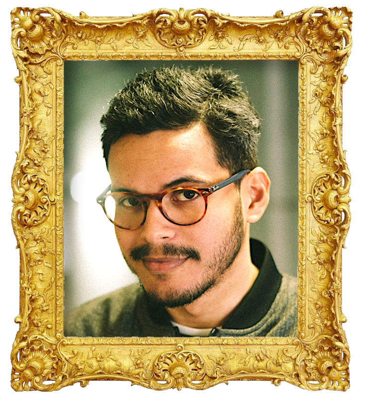 Headshot photo of Wandson Lisboa surrounded with an ornate golden frame. Headshot photo of Wandson Lisboa surrounded with an ornate golden frame.