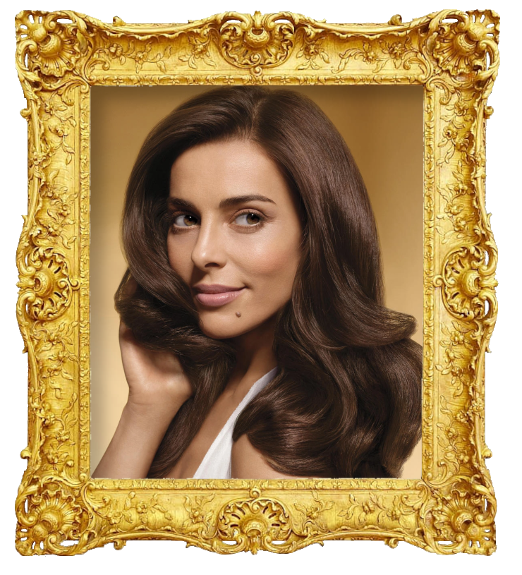 Headshot photo of Catarina Furtado surrounded with an ornate golden frame. Headshot photo of Catarina Furtado surrounded with an ornate golden frame.