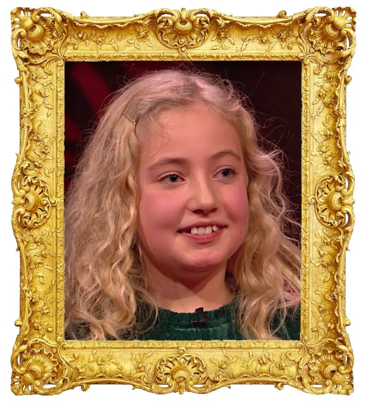 Headshot photo of Olivia surrounded with an ornate golden frame. Headshot photo of Olivia surrounded with an ornate golden frame.