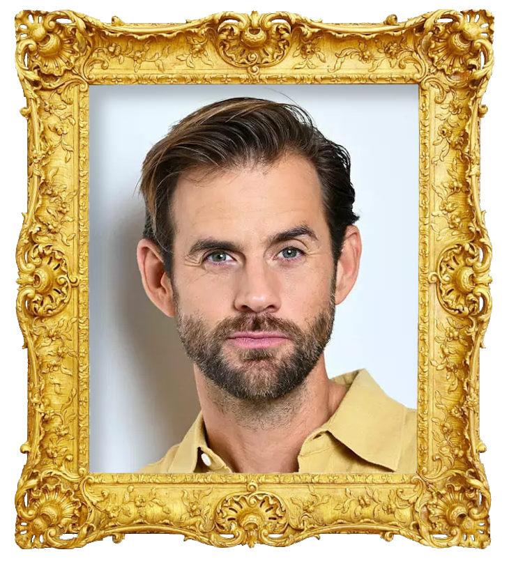 Headshot photo of Pär Lernström surrounded with an ornate golden frame. Headshot photo of Pär Lernström surrounded with an ornate golden frame.