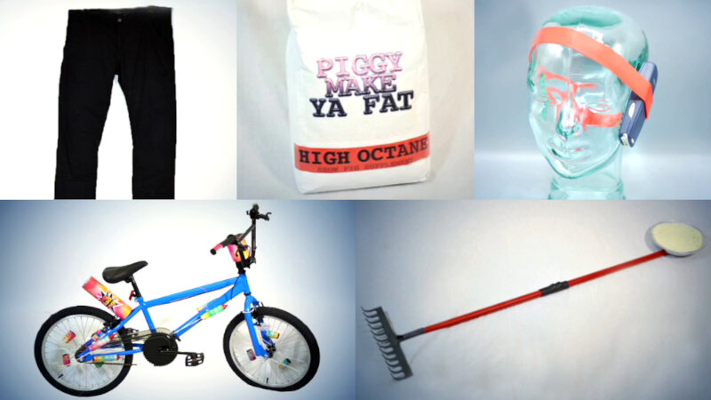 Image of the pool of prize submissions submitted by the contestants in the 'The most high-octane item' task. Image of the pool of prize submissions submitted by the contestants in the 'The most high-octane item' task.