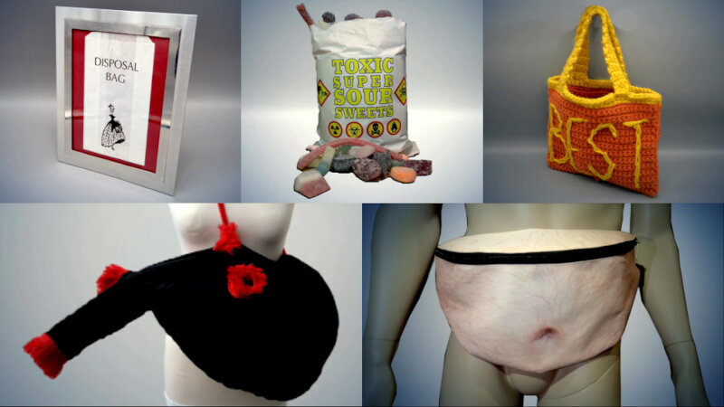 Image of the pool of prize submissions submitted by the contestants in the 'The best bag' task. Image of the pool of prize submissions submitted by the contestants in the 'The best bag' task.