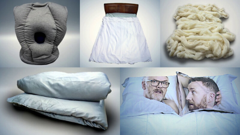 Image of the pool of prize submissions submitted by the contestants in the 'The best bedding' task. Image of the pool of prize submissions submitted by the contestants in the 'The best bedding' task.