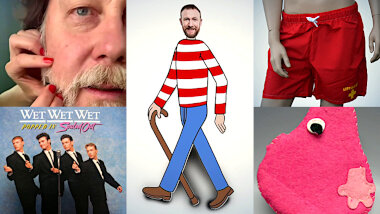 Image of the pool of prize submissions submitted by the contestants in the 'The most ridiculous thin thing' task.