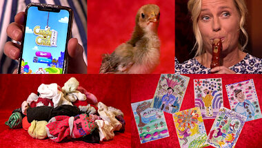 Image of the pool of prize submissions submitted by the contestants in the 'The thing you have spent too much time on' task.
