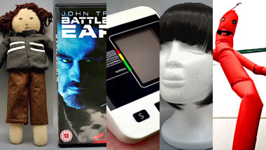 Image of the pool of prize submissions submitted by the contestants in the 'The most magnificent floppy thing' task.
