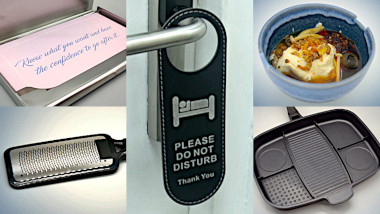 Image of the pool of prize submissions submitted by the contestants in the 'The thing you most want on a Sunday morning' task.